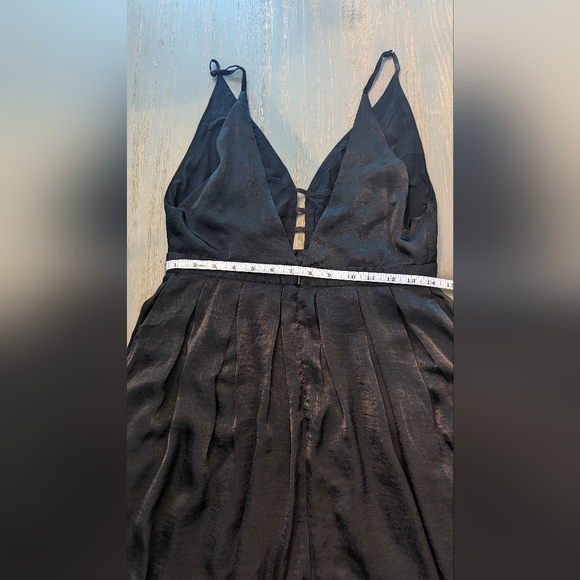 Free People black silk dress - Picture 6 of 6